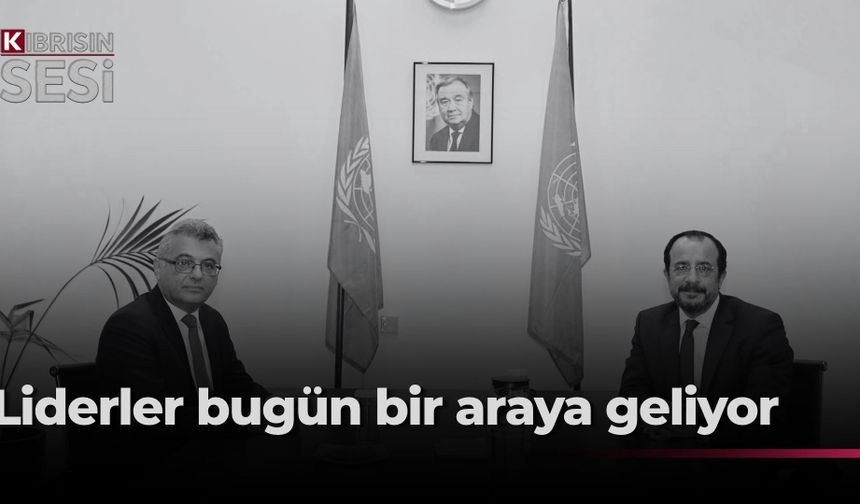 Erhürman ve Hristodulidis bugün bir araya geliyor.