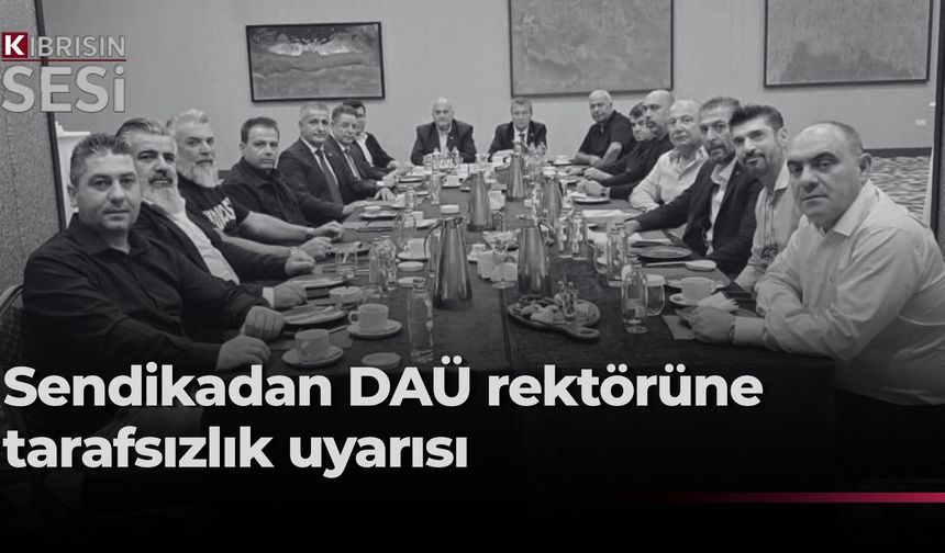 DAÜ-SEN, Rektörlüğe özerk üniversite ilkelerine bağlı kalma çağrısı yaptı
