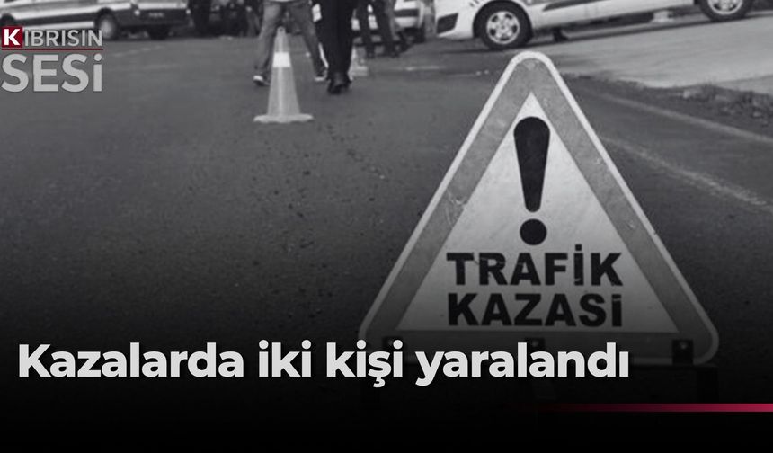 Üç ayrı trafik kazası… İki yaralı, iki tutuklu