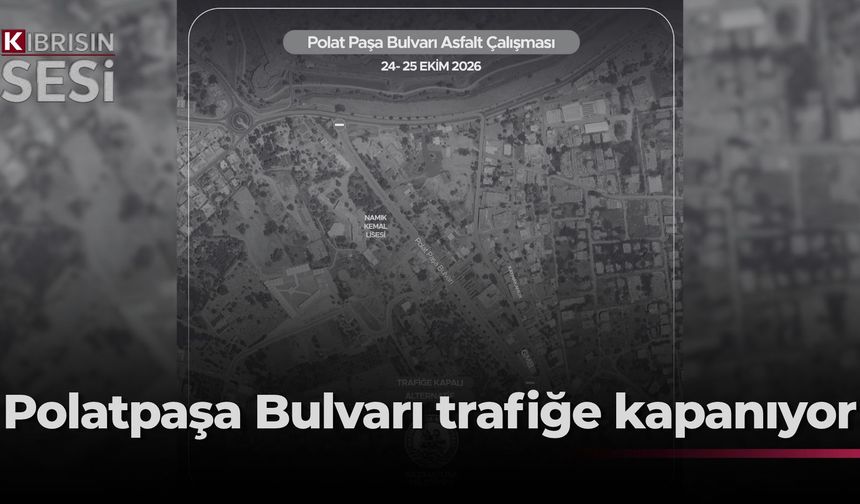 Polatpaşa Bulvarı hafta sonu araç trafiğine kapatılacak