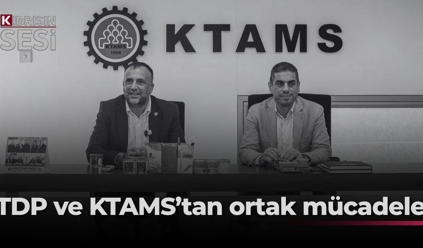TDP’den KTAMS’a Ziyaret: “Örgütlü Mücadeleyi Birlikte Sürdüreceğiz”