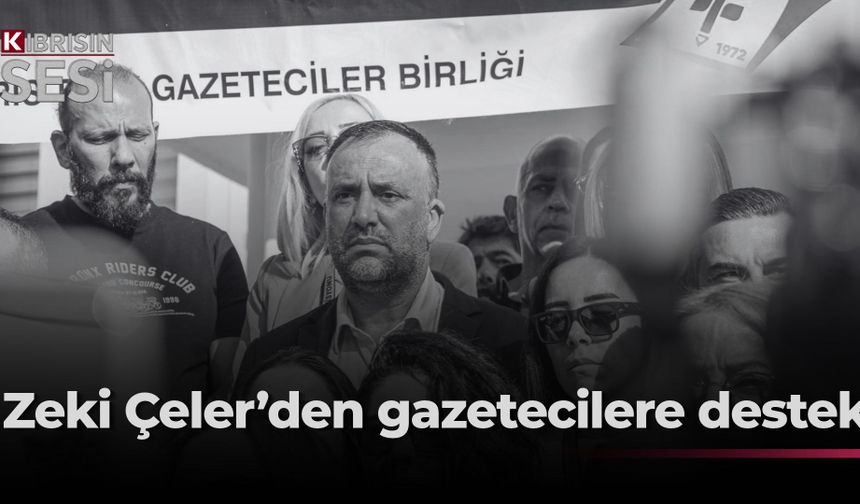 Çeler ve TDP Milletvekili Adaylarından Gazetecilere Dayanışma