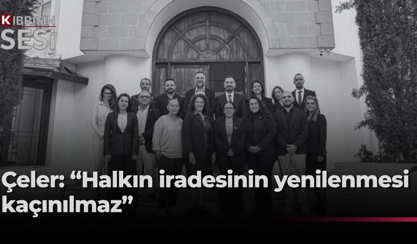Çeler: “Hukukun Üstünlüğünden Ve Adaletten Ödün Vermeyeceğiz”