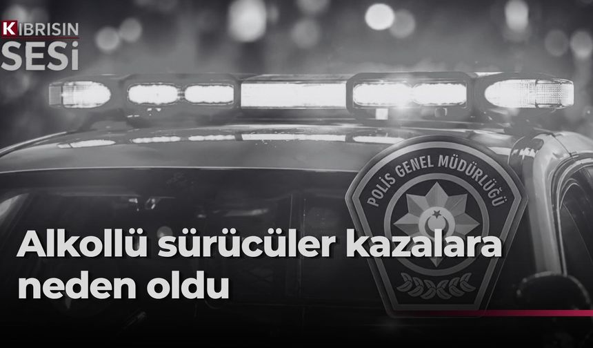 Polis haberleri… Alkollü sürücü aydınlatma direğine çarptı