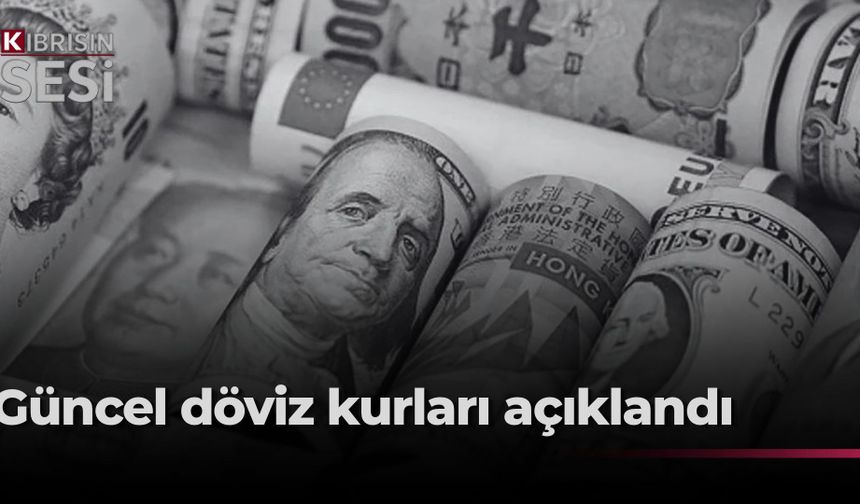 Döviz piyasasında bugünün ilk rakamları açıklandı.