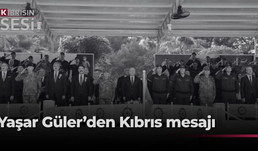 TC Milli Savunma Bakanı Güler: “Kıbrıs Türk halkının güvenliği ülkemiz açısından vazgeçilmez öneme sahiptir”