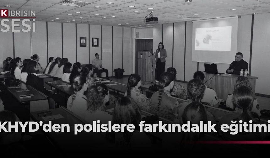 KHYD iş birliğinde kadın polis mensuplarına yönelik konferans düzenlendi