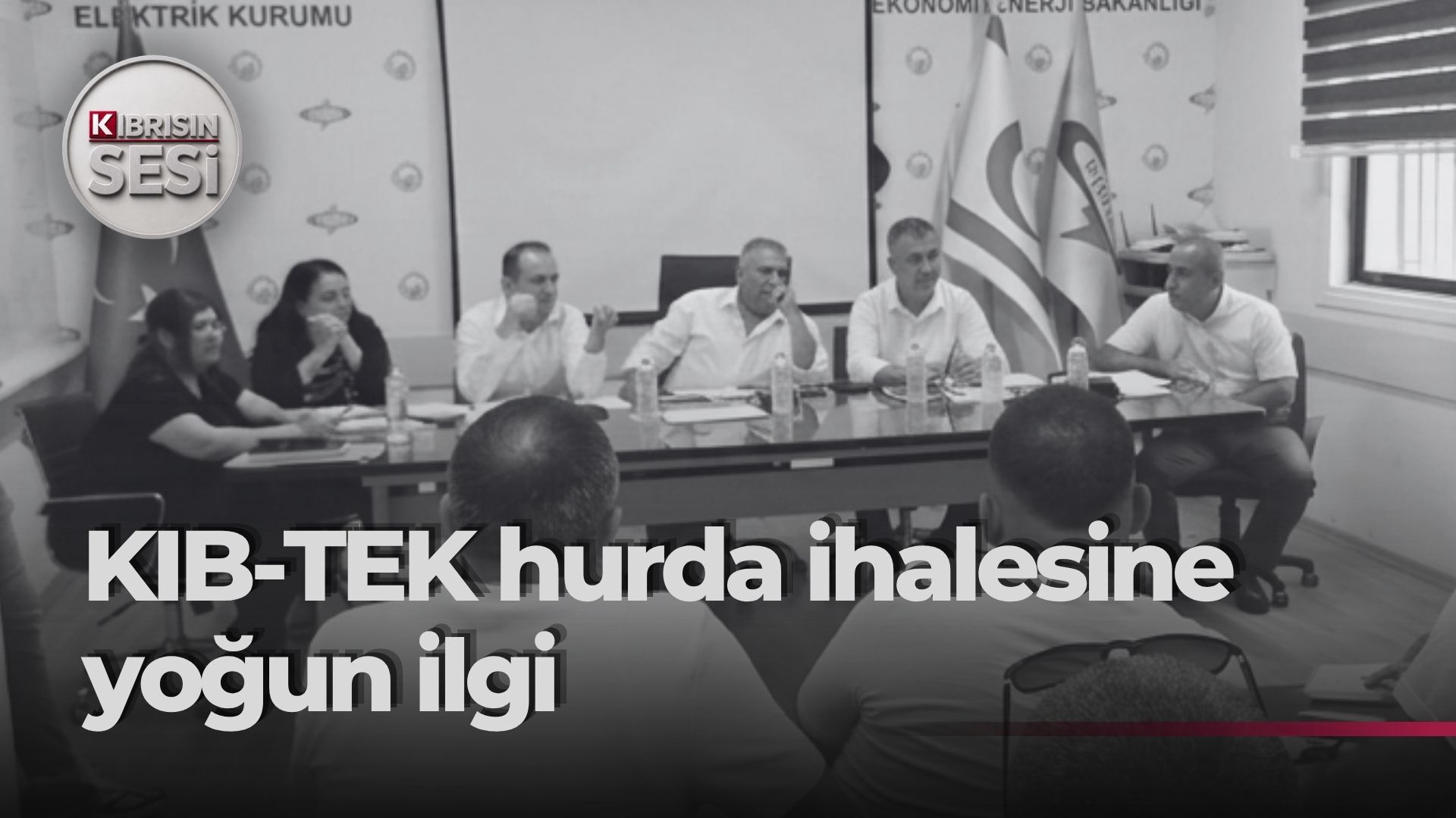 KIB-TEK hurda satış ihalesi yoğun katılımla gerçekleştirildi
