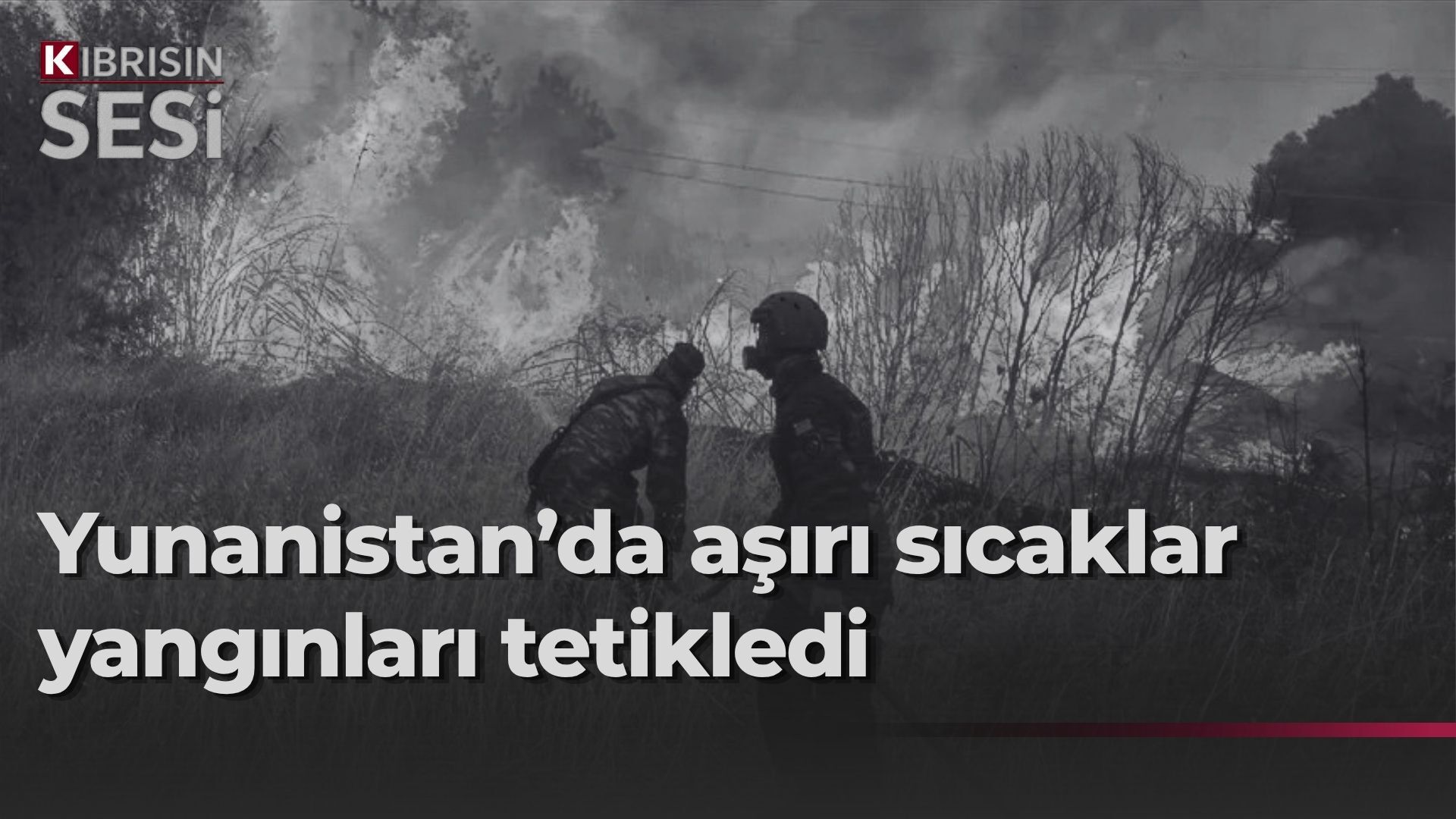 Çöl sıcaklarının etkili olduğu Yunanistan orman yangınlarıyla mücadele ediyor