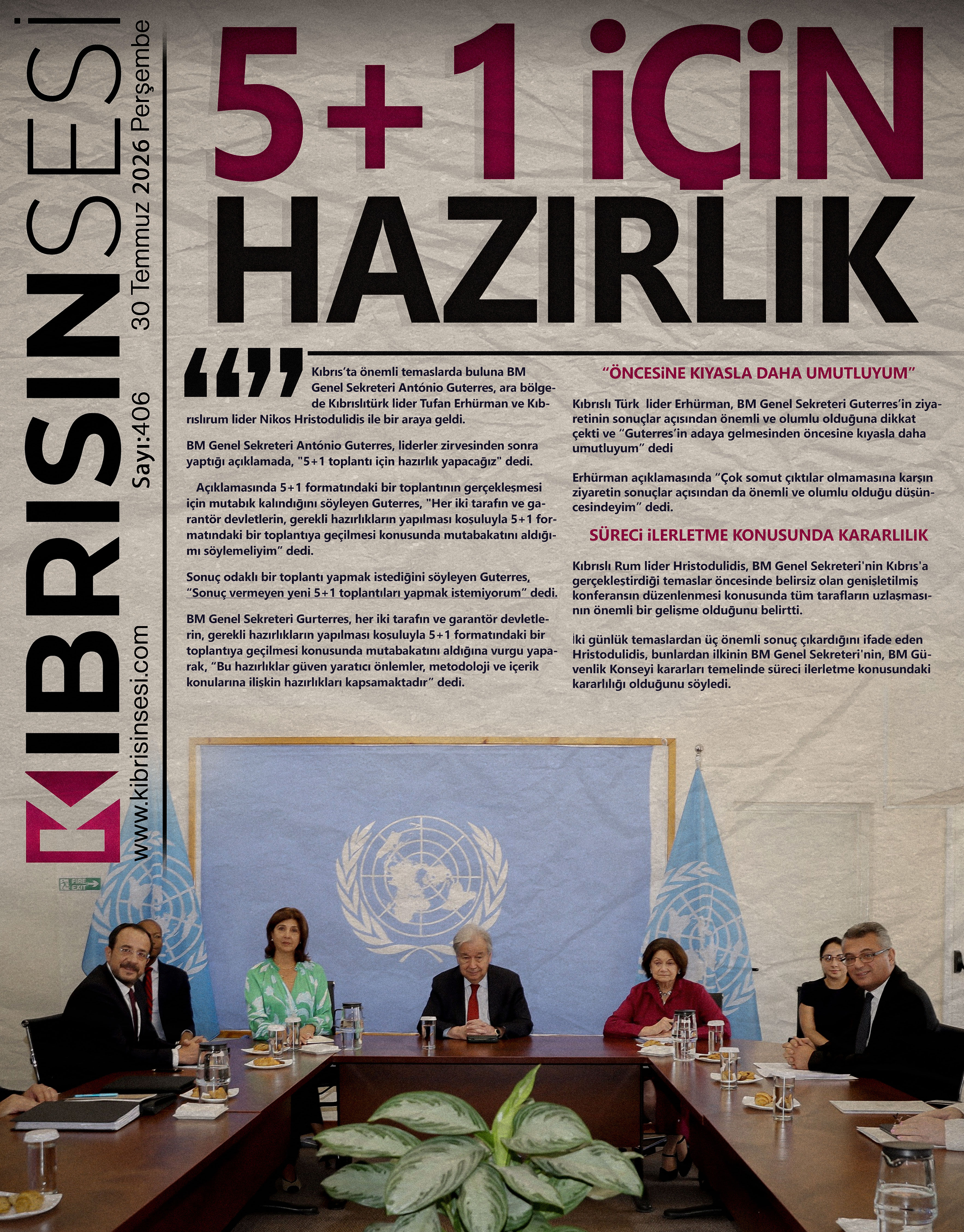 Kıbrısın Sesi 30 Temmuz 2026 Sayi 406.Jpg